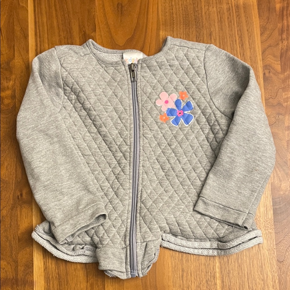 Kidgets Gray Quilted Jacket